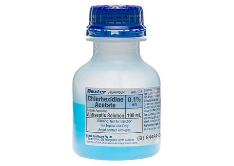 Chlorhexidine 0.1% Antiseptic Solution 100ml - Joya Medical Supplies