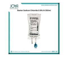 Baxter Sodium Chloride 0.9% IV 250ml | Australia - Joya Medical Supplies