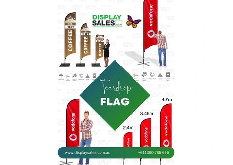 Teardrop Flag | Display Sales