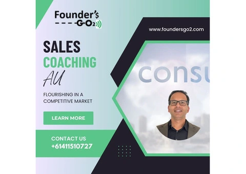 Australian Sales Coach | Founder’s Go2