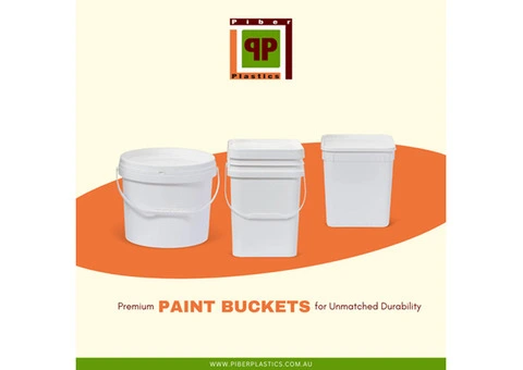 Premium Paint Buckets for Unmatched Durability
