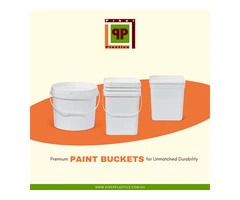 Premium Paint Buckets for Unmatched Durability