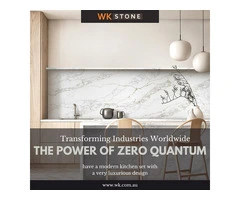 The Material That Blends Beauty with Functionality with Quantum Zero Benchtop