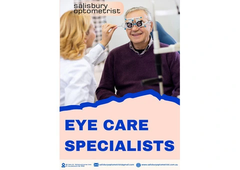 Prevent Vision Loss with Eye Care Specialists