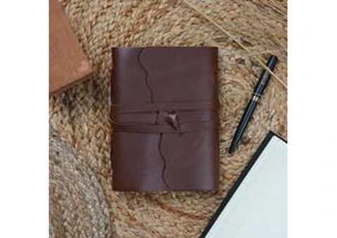 Buy Linen Connection Premium Leather Journal