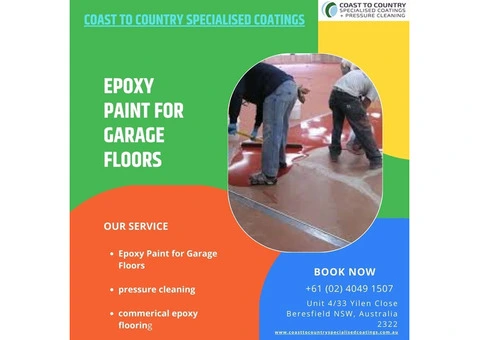 Epoxy Paint for Garage Floors