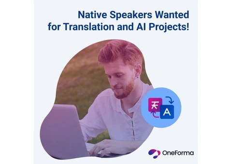 HIRING: Native Annotator For OneForma Lighthouse Annotation Project