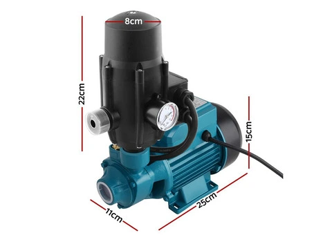 Giantz Auto Peripheral Pump Clean Water Garden Farm Rain Tank Irrigation QB60 - 2/2