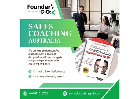Sales Coaching Australia | Founder’s Go2