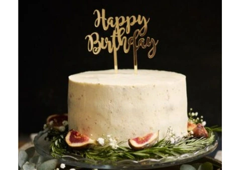 Customized Men’s Birthday Cakes Available at Fingertips