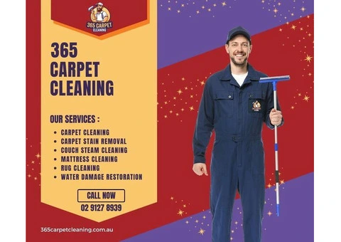 Best Couch Steam Cleaning in Sydney | 365 Carpet Cleaning