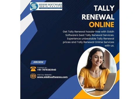 Siddh Software - Tally Renewal Online