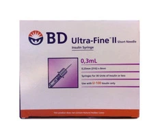 BD Insulin Syringe 31G X 8mm 0.3ml  - Joya Medical Supplies
