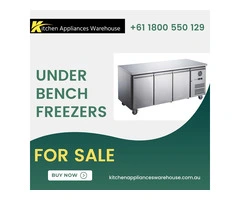 Under-bench Freezers with Superior Performance for Busy Commercial Kitchens