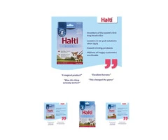 Halti - Front Control Harness - Red and Black