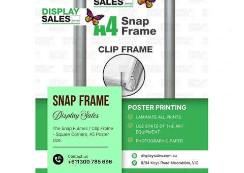 Snap Frame | Display Sales