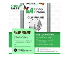 Snap Frame | Display Sales