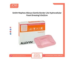 Smith+Nephew Allevyn Gentle Border Lite Hydrocellular Foam Dressing 5.5x12cm | Australia