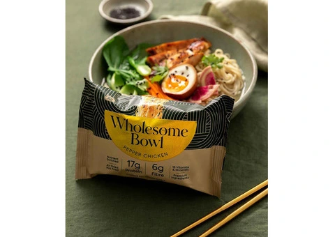 Deliciously Wholesome Bowl Healthy Instant Noodles for a Nutritious Meal. - 2/4
