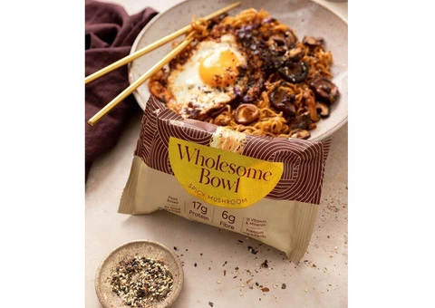 Deliciously Wholesome Bowl Healthy Instant Noodles for a Nutritious Meal. - 3/4