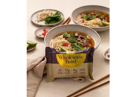 Deliciously Wholesome Bowl Healthy Instant Noodles for a Nutritious Meal. - 4/4