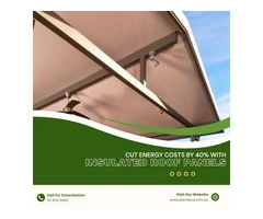 Outperform Traditional Roofing with Residential Insulated Roof Panels