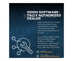 Siddh Software - Tally Authorized Dealer: Your Trusted Partner for Tally Solutions