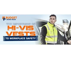 Know about the importance of hi vis vests to workplace safety