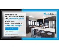 Upgrade to Your Dream Kitchen with Paradise – Save 20% Today!