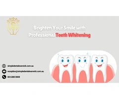 Brighten Your Smile with Professional Teeth Whitening at Simple Dental Warwick