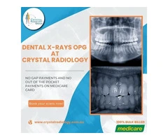 Dental X-rays OPG at Crystal Radiology. (02) 8315 8292