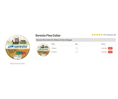 Seresto Flea and Tick Collar for Cats and Kittens - VetSupply