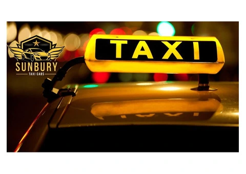 Reliable Sunbury Taxi Cabs Services - Book Now!