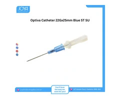 Optiva Catheter 22GX25mm Blue ST SU | Joya Medical Supplies