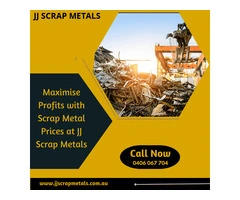 Maximise Profits with Scrap Metal Prices at JJ Scrap Metals
