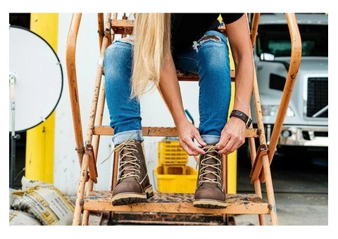 Women's Work Boots for Safety and Comfort