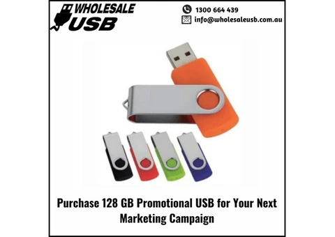 Purchase 128 GB Promotional USB for Your Next Marketing Campaign