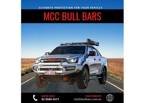 Your Vehicle's First Line of Defense with MCC Rear Bars