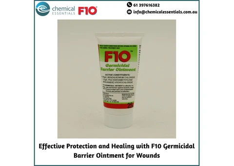 Effective Protection and Healing with F10 Germicidal Barrier Ointment for Wounds