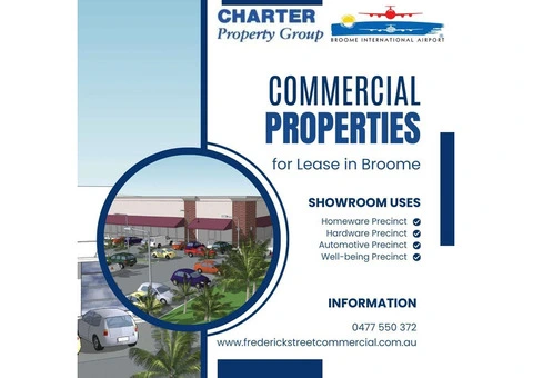 Commercial Properties for Lease in Broome | Frederick Street Commercial