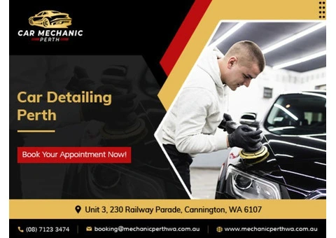 Keep Your Car Looking New with Our Detailing Services in Perth