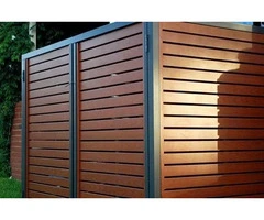 "Modern Living Redefined: Sleek & Secure Aluminum Slat Fencing and Gates"
