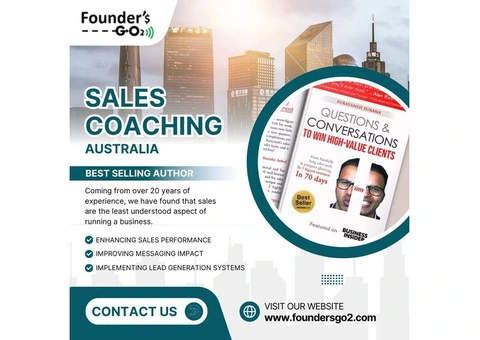 Sales Coaching Australia | Founder’s Go2