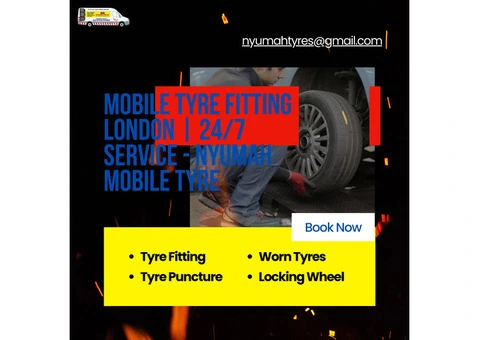 Mobile Tyre Fitting London | 24/7 Service - Nyumah Mobile Tyre - 3/4