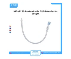 MIC-KEY 60.9cm Low Profile ENFit Extension Set Straight - Joya Medical Supplies