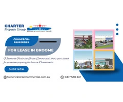 Commercial Properties for Lease in Broome | Frederick Street Commercial