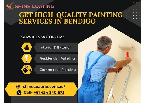 Get High-Quality Painting Services in Bendigo | Shine Coating