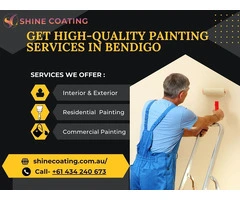 Get High-Quality Painting Services in Bendigo | Shine Coating
