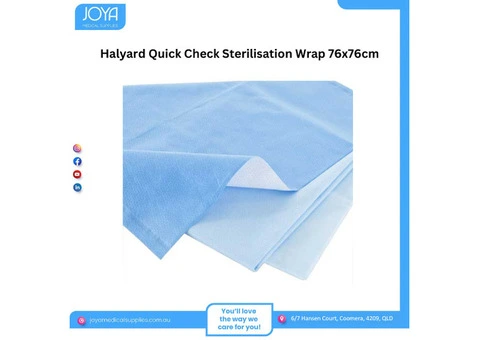 Halyard Quick Check Sterilisation Wrap 76x76cm | Australia