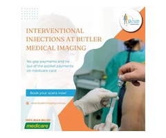 Interventional injections Services at Butler Medical Imaging. (08) 9544 3999